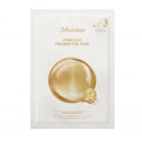 Трехслойная увлажняющая маска с коллоидным золотом JMsolution Prime Gold Premium Foil Mask