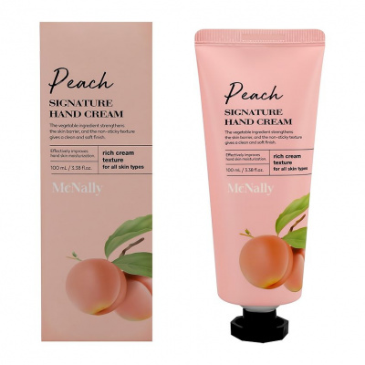 Крем для рук с экстрактом персика MCNally Peach Signature Hand Cream